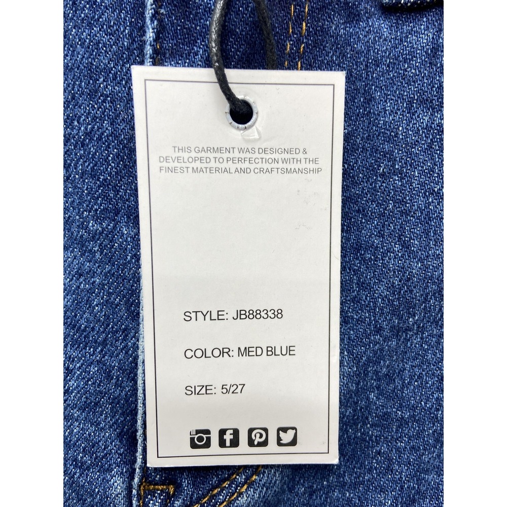 Judy Blue‎ Jeans Womens 5 27 Skinny High Waist Stretch Denim Pants - Picture 11 of 14